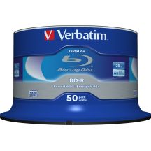 Płyta BDR Verbatim 43838 (25GB; 6x; 50szt.)
