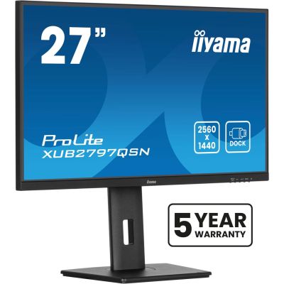 Monitor IIYAMA 68.5cm (27") XUB2797QSN-B2 16:9 HDMI+DP+USB-C