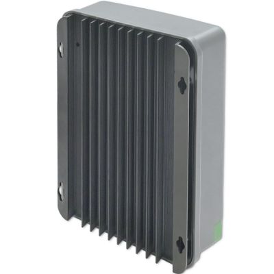 6. Qoltec Solarny regulator ładowania MPPT z czujnikiem temperatury 20A |12V / 24V | LCD | 2 x USB