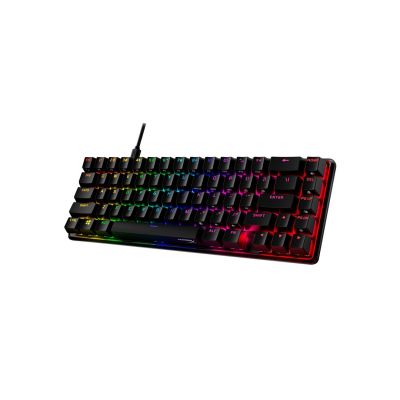 11. HyperX Alloy Origins 65 czarny / Klawiatura gamingowa / mechaniczna / HyperX czerwony / US / RGB / USB-C