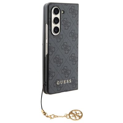 11. Etui Guess 4G Charms Collection na Samsung Galaxy Z Fold 5 - szare