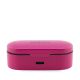 3. Słuchawki Bluetooth Guess TWS + stacja dokująca - różowe