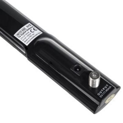 5. Antena pokojowa wewnętrzna Maclean MCTV-930 (aktywna; 28 dB; Typ F)