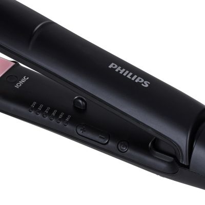 2. Prostownica do włosów Philips StraightCare Essential BHS378/00 (50W; kolor czarny)