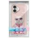 12. Etui Nimmy Cool&Cute 2.0 Cat na iPhone 16 - różowy