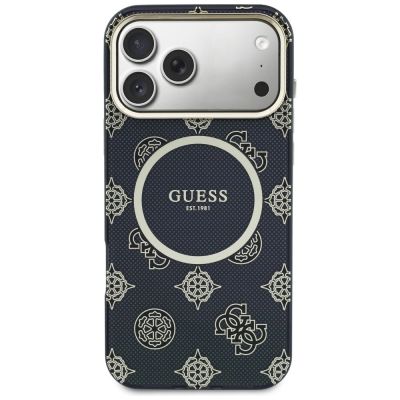 3. Etui Guess IML Peony Dot MagSafe na iPhone 17 Pro Max - czarne