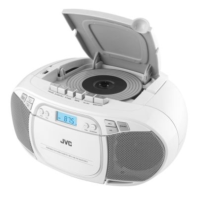 11. Radioodtwarzacz JVC RC-E451W Boombox white
