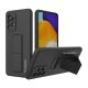 Wozinsky Kickstand Case silikonowe etui z podstawką etui Samsung Galaxy A73 czarne
