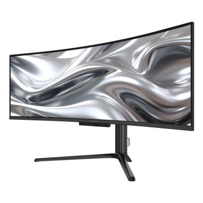 4. Monitor 124,46 cm (49") LC-Power LC-M49QCO zakrzywiony VA+DP+2xHDMI+RJ45