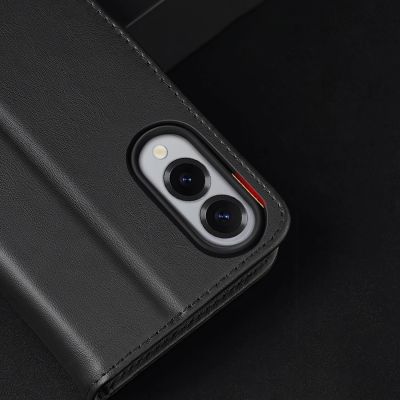 14. Etui Dux Ducis Hivo na Samsung Galaxy S25 Edge z klapką i ochroną RFID - czarne