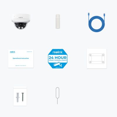 5. Kamera IP do monitoringu Reolink P437 8MP PoE