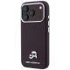 2. Etui Karl Lagerfeld Grained Choupette Head Metal MagSafe na iPhone 18 Pro Max - burgundowe