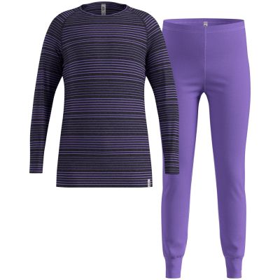 3. Bielizna termoaktywna - zestaw Odlo Set long ACTIVE WARM SET roz. 152cm Czarna
