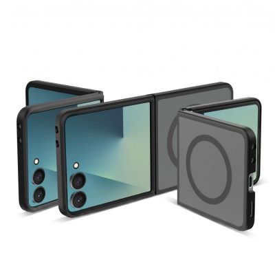4. Etui Tech-Protect Magmat MagSafe na Samsung Galaxy Z Flip 8 - czarne matowe