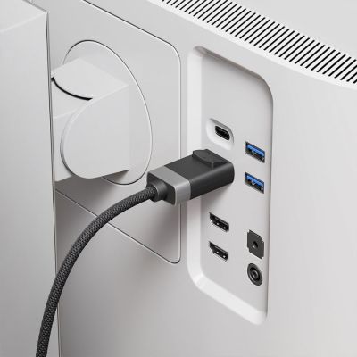 4. ALOGIC FUDP2-SGR kabel DisplayPort 2 m Szary, Czarny