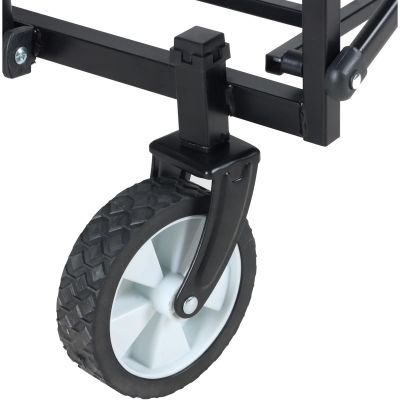 20. WÓZEK TURYSTYCZNO PLAŻOWY SKŁADANY 72x44x50CM Z UCHWYTEM