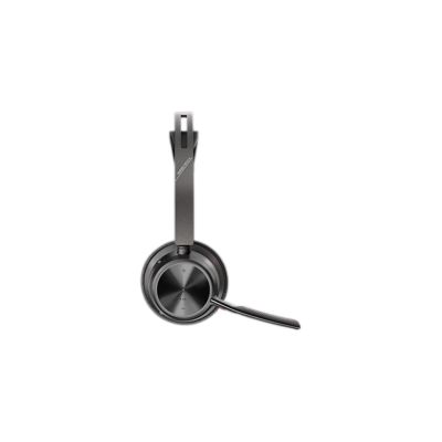 203. Zestaw słuchawkowy POLY Voyager Focus 2 USB-C-C z przejściówką USB-C/A i podst. ładującą