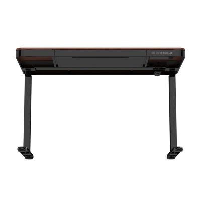 14. Activejet Biurko z elektryczną regulacją wysokości ET119W-C czarny/orzech. Wymiar blatu 140 x 70 cm.