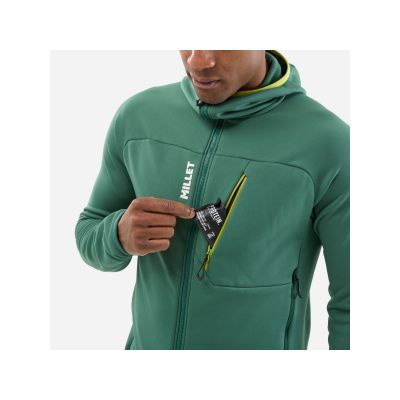 4. Bluza MILLET M SENECA FLEECE HOODIE zielona