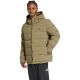 7. Kurtka męska adidas Helionic Climawarm Hoodie oliwkowa JX0580