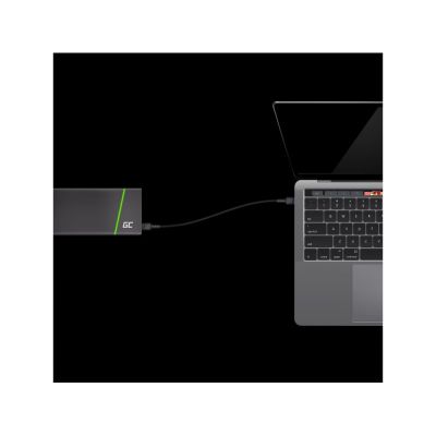 2. GREEN CELL KABEL KABGC31 GC POWERSTREAM USB-C - USB-C 30CM, POWER DELIVERY 60W, ULTRA CHARGE, QC 3.0