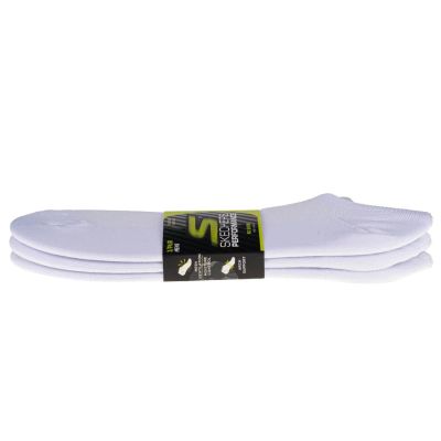 2. Skechers 3pk No Show Stretch Socks S101715-WHT Białe 41-46