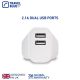 3. TRAVEL BLUE ŁADOWARKA SIECIOWA 2 USB UK
