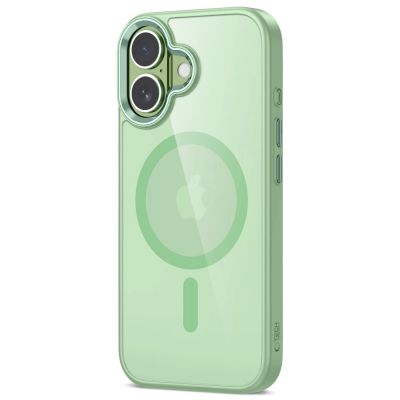 2. Etui Tech-Protect MagMat MagSafe na iPhone 17 - przezroczysto-zielone