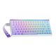 16. Klawiatura gasket HERO84 HE White+Purple+Gradient+LIGHT JadeKing switch RGB AULA