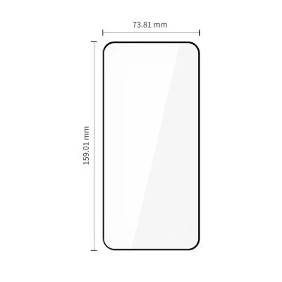 2. Szkło hartowane Tech-Protect Glass Fit+ 2-Pack na Xiaomi Redmi Note 15 Pro 5G - czarne