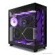 16. NZXT OBUDOWA KOMPUTEROWA NZXT H6 FLOW RGB MIDI TOWER Z OKNEM CZARNA
