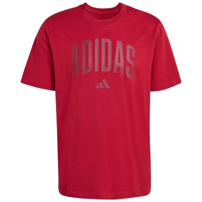 2. Koszulka męska adidas Collegiate Lineage czerwona KH4593