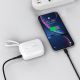 4. Powerbank Dudao K32 22,5W 10000 mAh z wbudowanym kablem USB-C/Lightning - biały