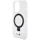 6. Etui BMW Ring Stand M Collection MagSafe na iPhone 15 Pro - przezroczysty