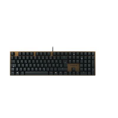 7. CHERRY KC 200 MX klawiatura Uniwersalne USB QWERTZ Niemiecki Czarny, Brąz