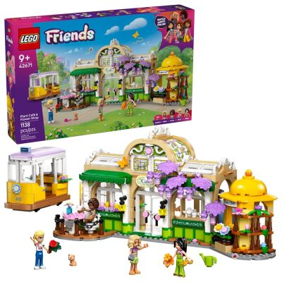 12. LEGO Friends 42671 Zielona kawiarnia i kwiaciarnia
