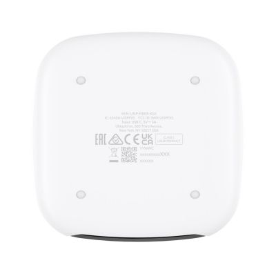 4. Konwerter sieciowy Ubiquiti UISP-FIBER-XGS 10000 Mbit/s Czarny, Biały