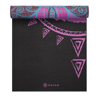 7. Mata do jogi dwustronna Gaiam "BE FREE" 6mm 62031