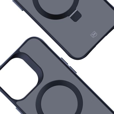 5. Etui 3mk Smoke Case Mag&Stand na Apple iPhone 14 pro max - czarne