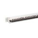 6. Digitus Panel krosowy (patch panel) 19'' 24x RJ45, LSA poziom, kat.6A, ekranowany, 1U, szary, prowadnica kabli