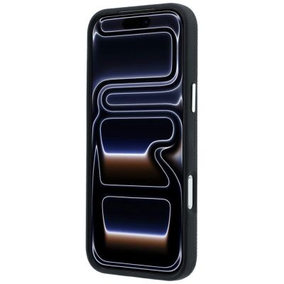 5. Etui Karl Lagerfeld Grained Elongated Logo MagSafe na iPhone 17 Pro Max / 18 Pro Max - czarne