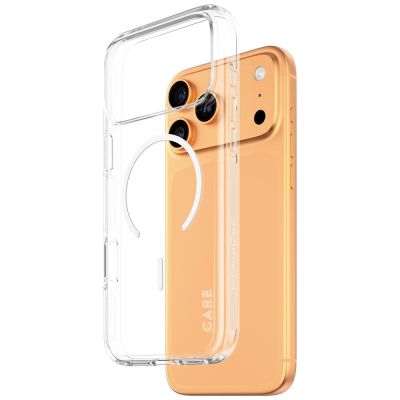 2. Etui CARE by PanzerGlass Flagship Urban Explorer w. White MagSafe na iPhone 17 Pro Max - przezroczyste