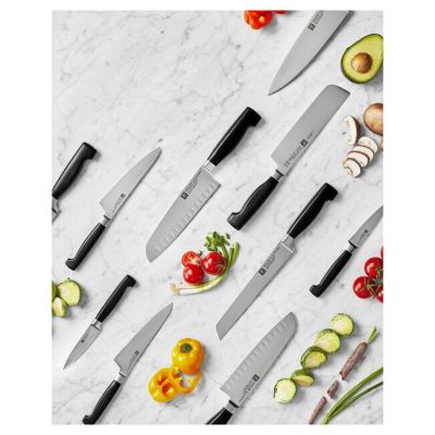 5. ZWILLING Santoku Stal 1 szt. Nóż Santoku