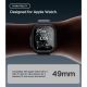 5. Zestaw etui Spigen Lock Fit + szkło hartowane Spigen Tempered Glass na Apple Watch Ultra (49 mm) - czarne matowe