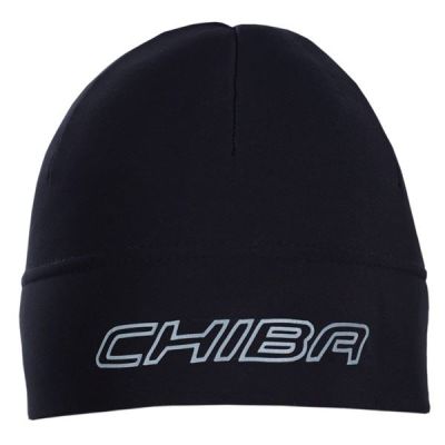 CHIBA Czapeczka THERMOFLEECE czarna L/XL