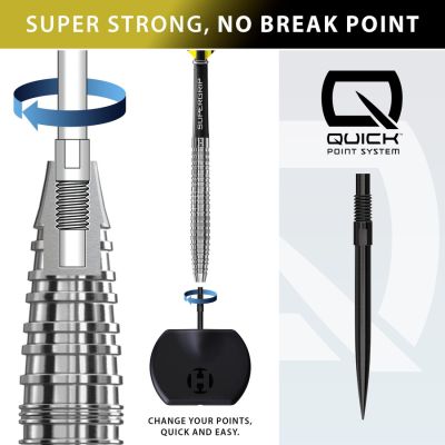 3. Rzutki Harrows NX-90 Tapered QP 90% steeltip