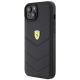 2. Etui Ferrari Quilted Metal Logo do iPhone 15 Plus - czarne