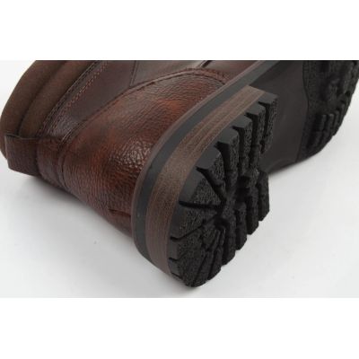 3. Wrangler buty męskie trzewiki George brązowe botki za kostkę na zamek