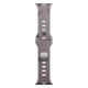 4. Pasek silikonowy 3mk Silicone Watch Strap do Apple Watch 42 / 44 / 45 / 49 mm - brązowy
