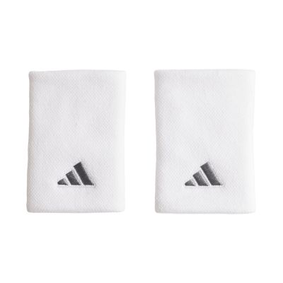 Frotka na rękę adidas Tennis Wristband Large 2 szt. biała IA7545